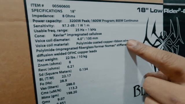 BLACK WIDOW SUB-WOOFER. UNBOXING смотреть онлайн