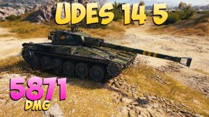 UDES 14 5 - 3 Фрагов 5.8K Урона - Почти превосходство! - Мир Танков