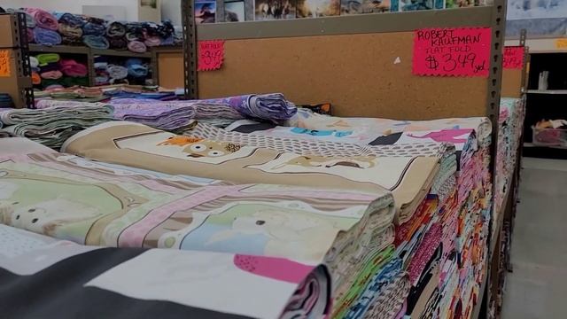 Quilt Shop Review | M & L Fabrics Anaheim, Ca смотреть онлайн