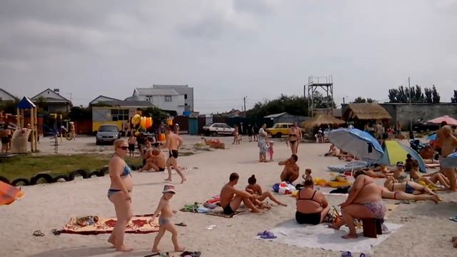Слободской пляж Бердянска 15 08 15 смотреть онлайн