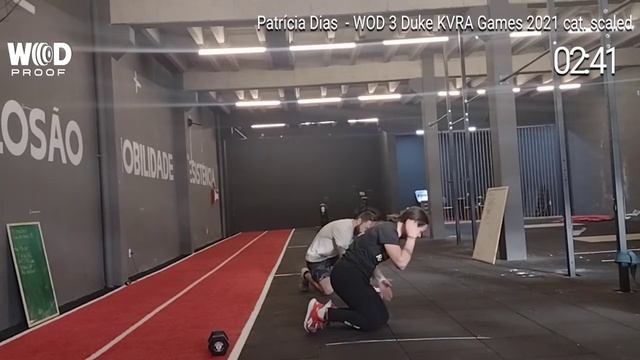 WOD 3 KVRA Games 2021 cat. scaled feminino RED STORM CROSSFIT смотреть онлайн