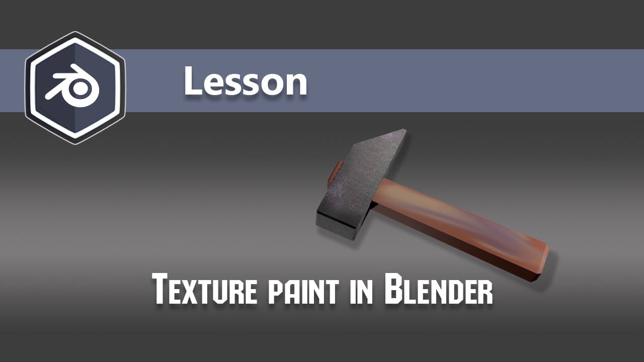 Texture paint in Blender смотреть онлайн