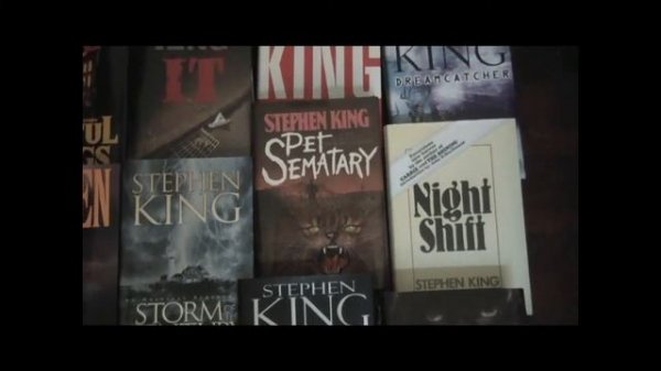 My stephen king novel collection!