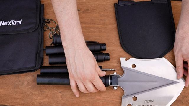 Обзор многофункциональных лопат Xiaomi ZaoFeng, Nextool Shovel, Handao Multifunction Outdoor Shovel смотреть онлайн