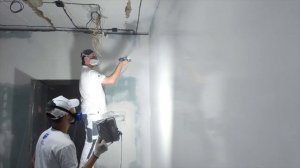 Покраска стен без шпатлевания
