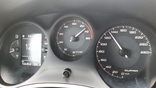 Seat Leon Cupra 241hp 60-150 kmh смотреть онлайн