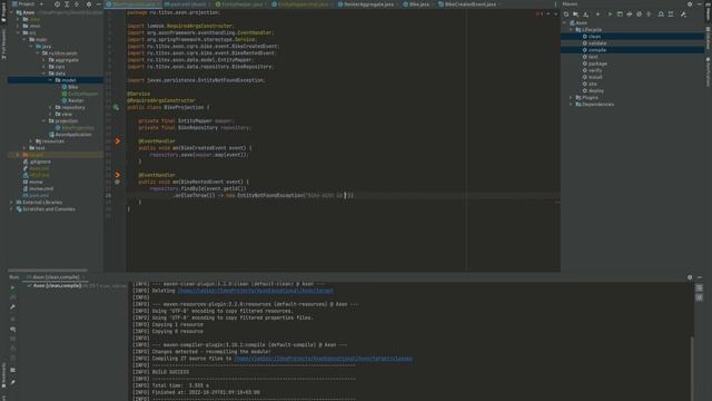 04 AxonFramework. Добавление проекций смотреть онлайн