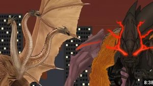 King ghidoran vs M. U. T. O Prime