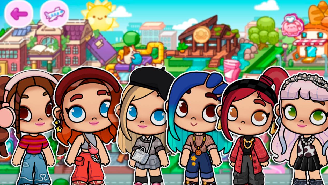 Идеи для бесплатных нарядов в аватар Ворлд 👗 Avatar World смотреть онлайн