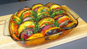 Просто нарезать и в духовку. Запеченные овощи. Приготовьте этот быстрый и легкий овощной ужин.