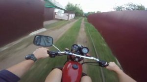 Покатушка на Минске125 I  БЫСТРАЯ покатушка