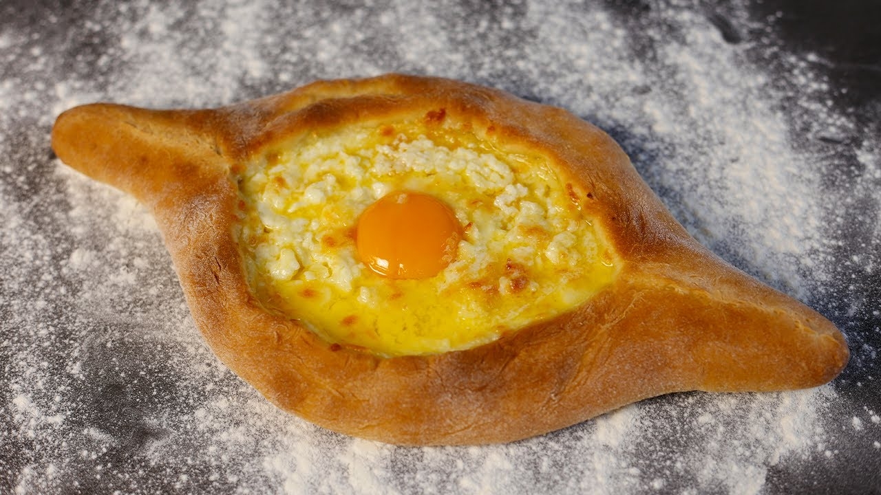 Хачапури по-аджарски. Как приготовить идеальные аджарские хачапури. смотреть онлайн
