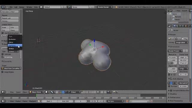 Blender Tutorial- Make A Cloud /w xX360xCrashbugXx смотреть онлайн