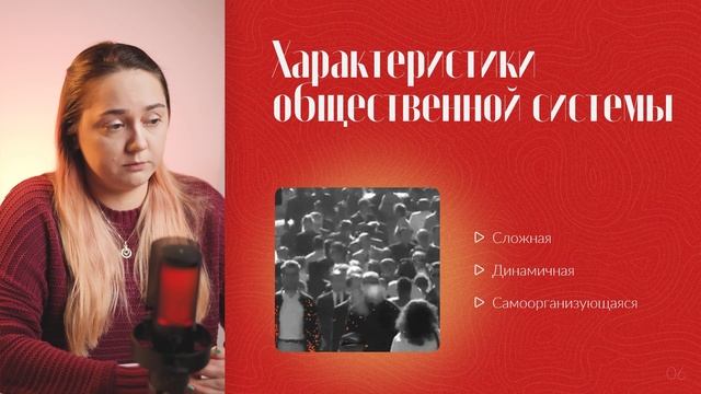 Системное строение общества