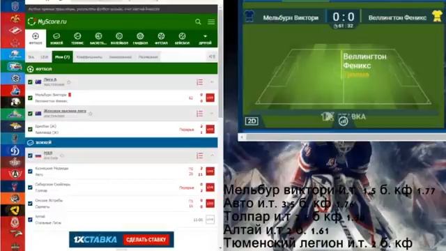 Кузнецовские медведи vs Авто МХЛ смотреть онлайн
