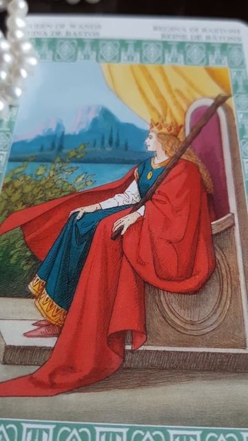 Shorts#Tapo Ленорман/ Женский образ/ Королева Жезлов/Стихия Огня/