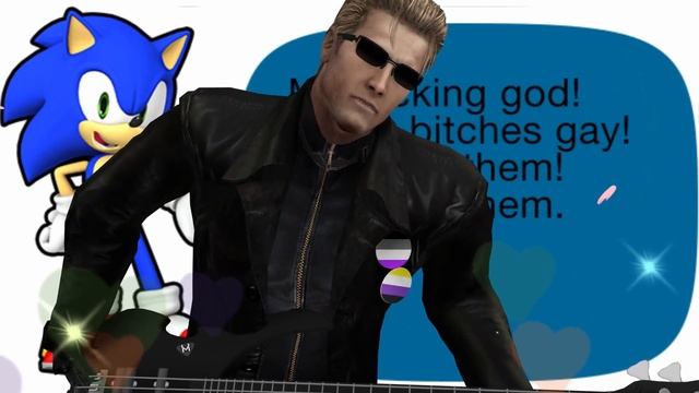 【♥ Wesker x Chris ♥】 Bad Romance смотреть онлайн