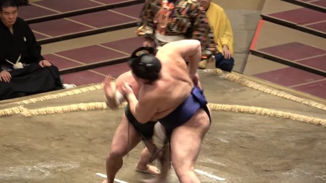 Sumo Day 13: Best view in the house!