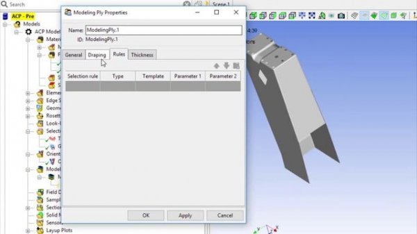 Ply Staggering with ACP - ANSYS Composite PrepPost