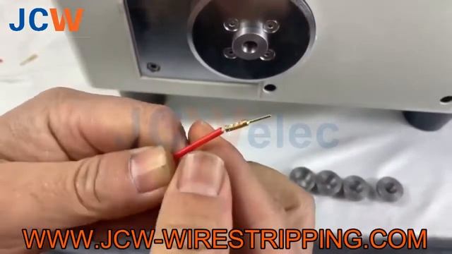 JCW-3TP Elelctric Solid Terminal Pin Crimping Machine / Deutsch Solid Contacts Crimping Machine смотреть онлайн
