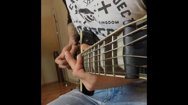Adept - Black Veins (guitar cover) смотреть онлайн