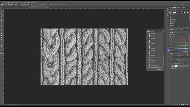 Создаём вязаную текстуру для визуализации в Clo3D смотреть онлайн