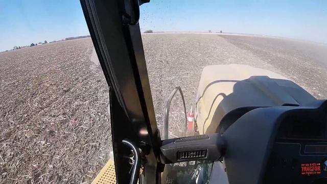 CHALLENGER 95E Tractor Working On Spring Tillage
