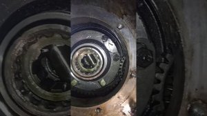 Разбираю коробку и мост на т 40