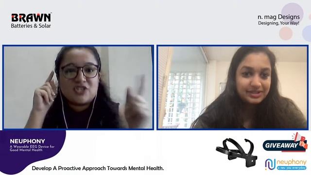 MHT Live: Understanding Neuphony, A Wearable EEG Device Ft. Ms. Ria Rustagi