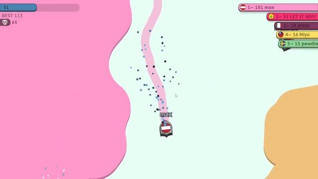 We play PAPER.IO together (paper.io) смотреть онлайн