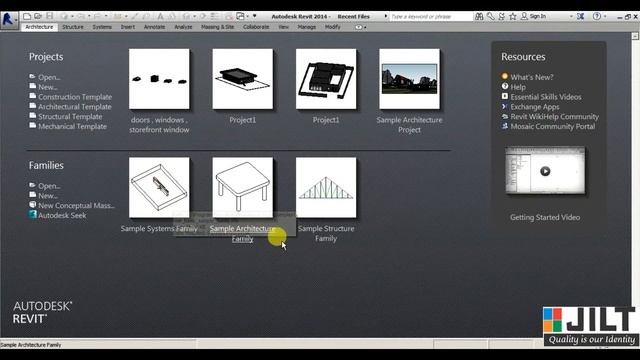 Revit Architectural Tutorial 1 - User Interface смотреть онлайн