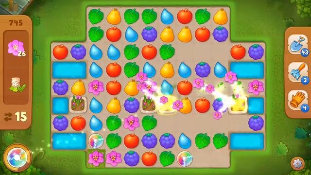 Gardenscapes 745 Level