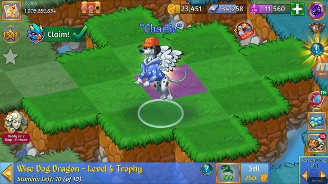 Merge Dragons! Dog Dragon Level 10! смотреть онлайн