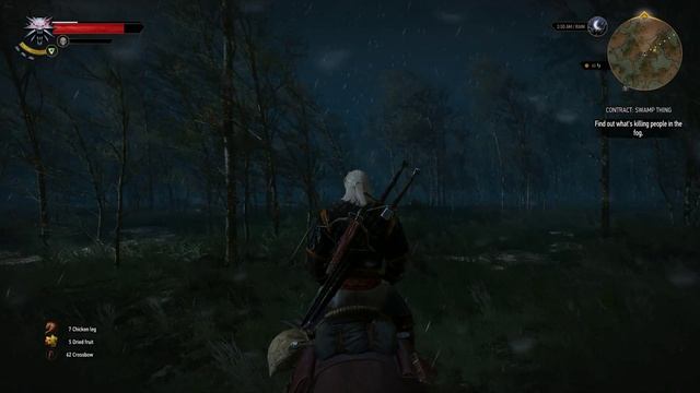 Witcher 3 - 4K - Stroll through the swamps part 1 смотреть онлайн