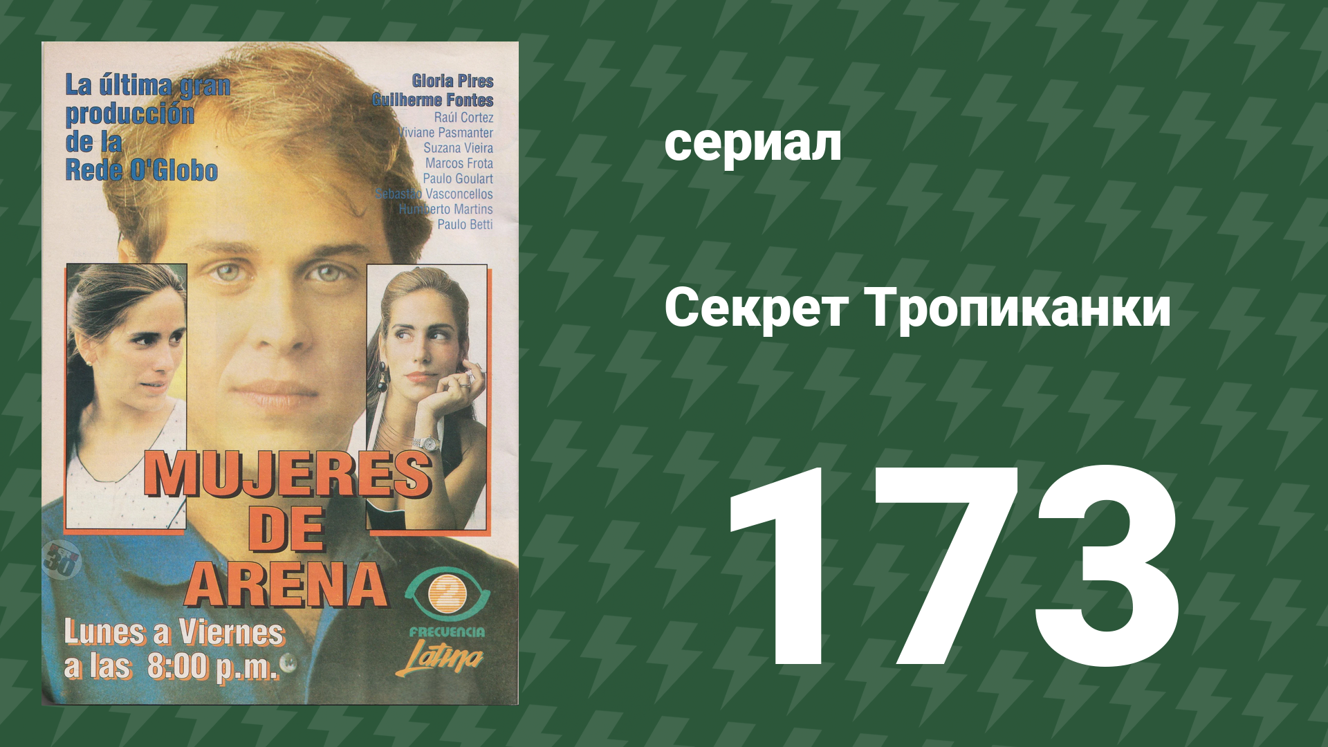 Секрет Тропиканки 173 серия (сериал, 1993)