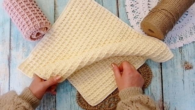 Вяжу полотенца 🫣 / Подставка из джута / брелоки смотреть онлайн