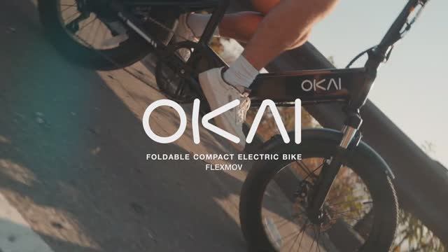 Складной электровелосипед OKAI EBF10 FlexMov смотреть онлайн
