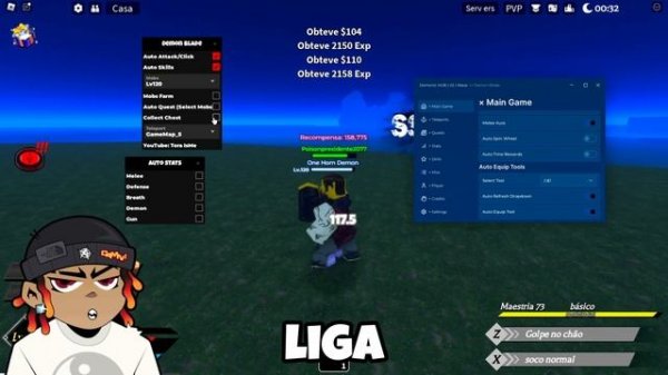 SAIU! 🌙 Script DEMON BLADE e EXECUTOR para Celular e PC (Insta Kill) | Script Roblox Atualizado