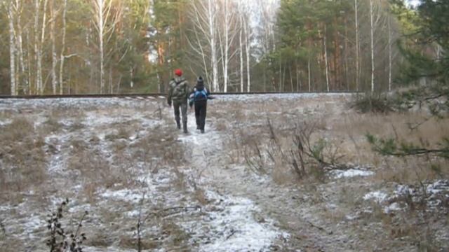 Выход в лес, разведка новых мест. Чуть не напал лось!!! смотреть онлайн