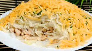 Любимый салат ВСЕХ Мужчин  ЛУКОВЫЙ САЛАТ - ОБЪЕДЕНИЕ!