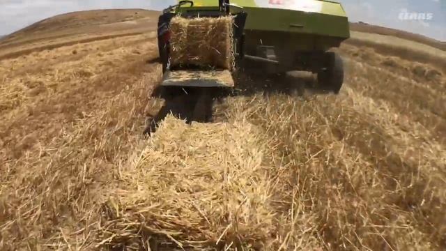 The New CLAAS MARKANT 650 High Pressure Baler