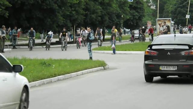 Велопробег на День Города. Александрия 29 мая 2016 смотреть онлайн