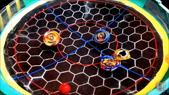 LORD SPRIGGAN VS UNION ACHILLES VS SLASH VALKYRIE (BAYBLADE GT/RISE/GATINKO BEYBLADE BURST