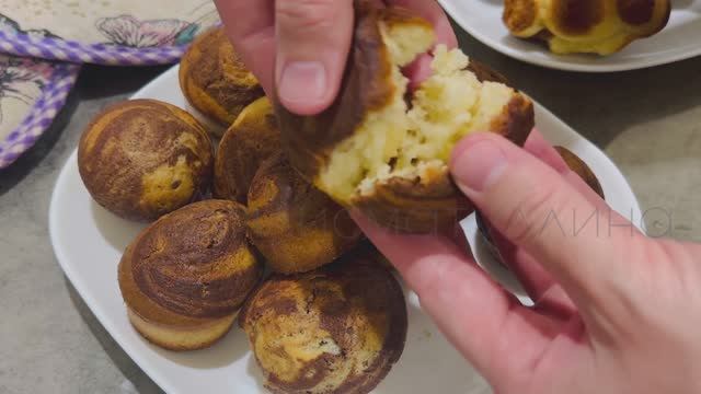 Кексы на молоке в духовке / Простой рецепт кексов на молоке в формочках смотреть онлайн