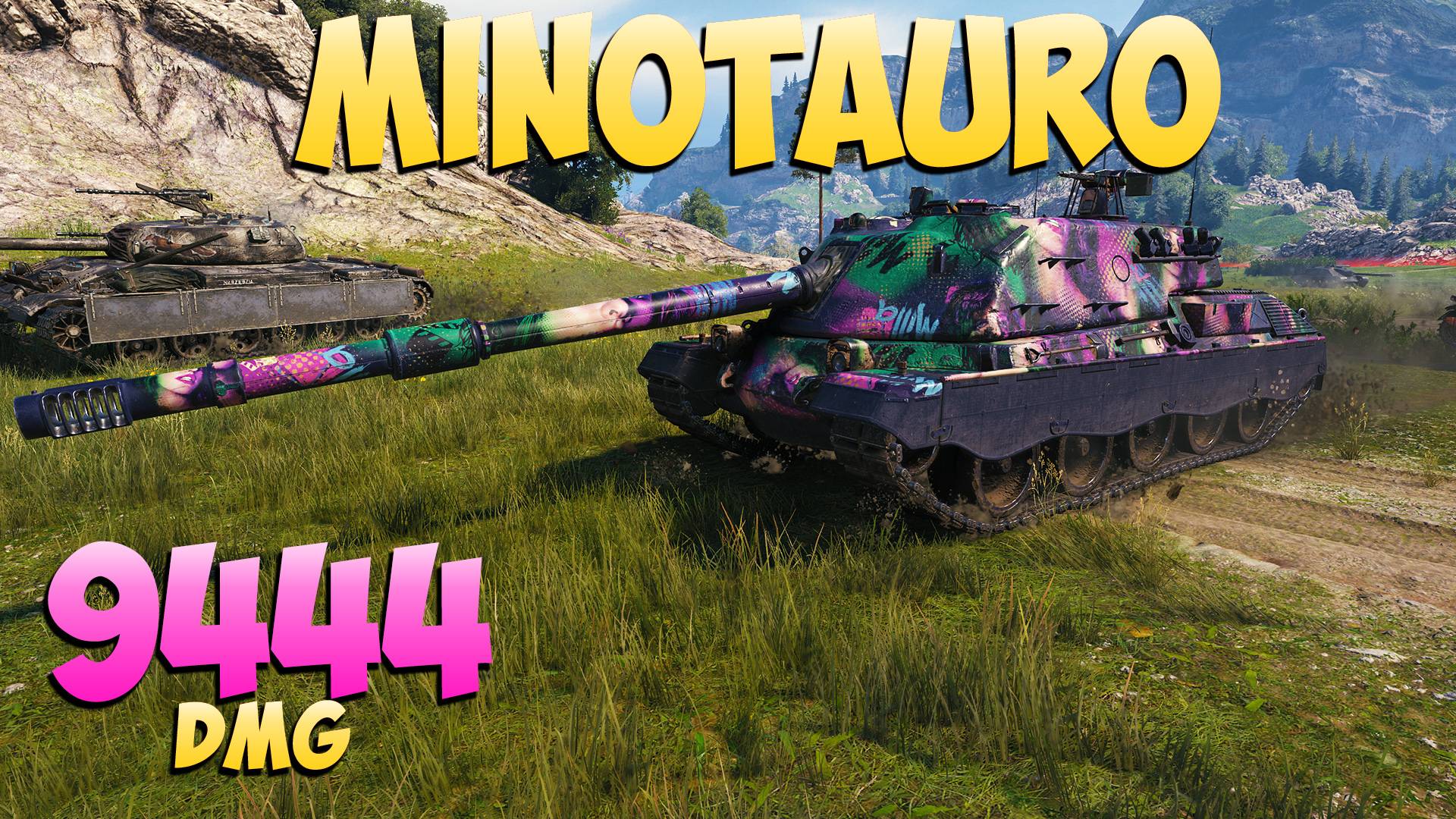 Minotauro - 6 Фрагов 9.4K Урона - Его битва жизни! - Мир Танков