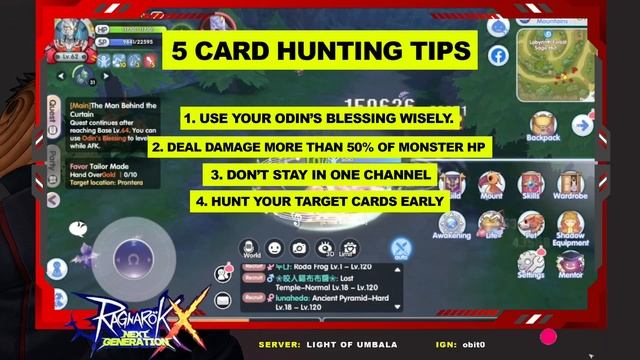 HOW TO FARM CARDS IN RAGNAROK X: NEXT GENERATION | INCREASE CARD DROP CHANCE?! | ROX CARD DROP HACK смотреть онлайн