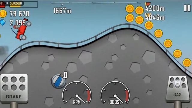 Hill Climb Racing Highway 3051 m Record | Hill Climber смотреть онлайн