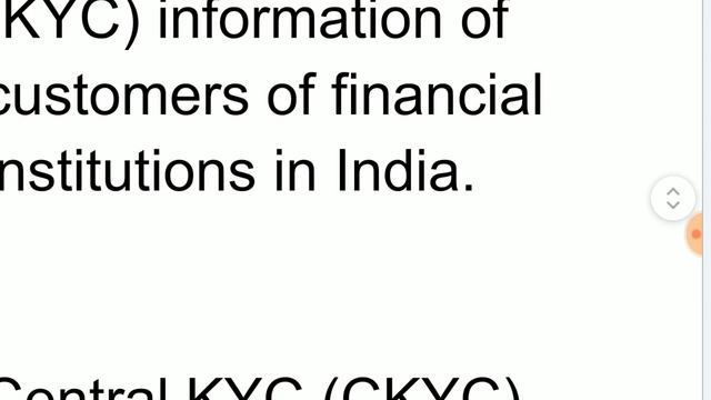 dear customer your CKYC record bearing no is registered with central KYC Registry | ckyc record смотреть онлайн