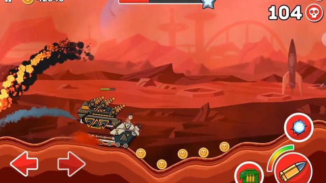 Hills Of Steel - New Tank BATTERY Unlocked Fully Upgraded GamePlay Walkthrough