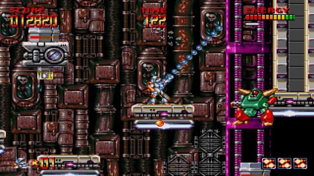 Turrican Flashback Gameplay